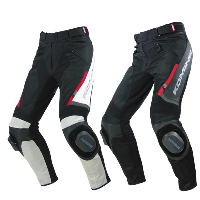 Riding Gear - Komine zomer motorbroek, racepak, motorbroek, motoruitrusting,