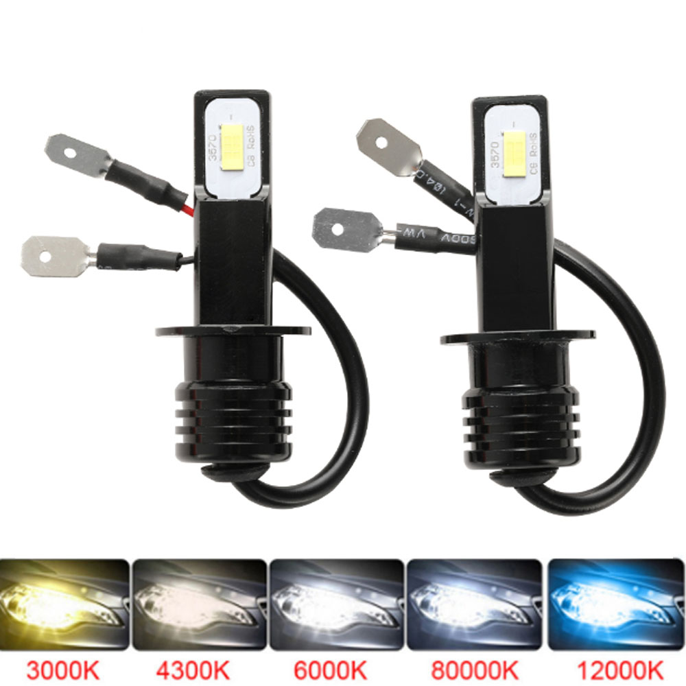 2 stuks LED H1 H3 H4 H7 HB4 HB - Universal Motorcycle Led Headlight Projector recensie en prijs