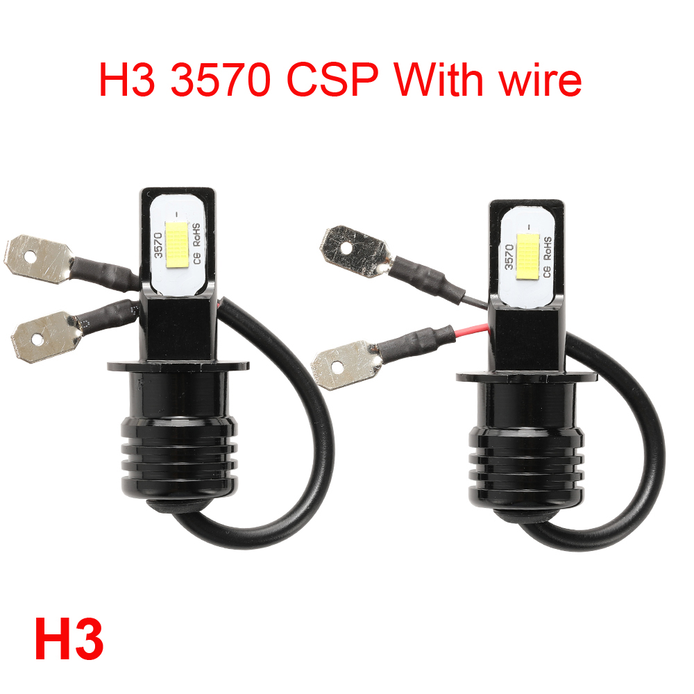 2 stuks LED H1 H3 H4 H7 HB4 HB - Universal Motorcycle Led Headlight Projector recensie en prijs