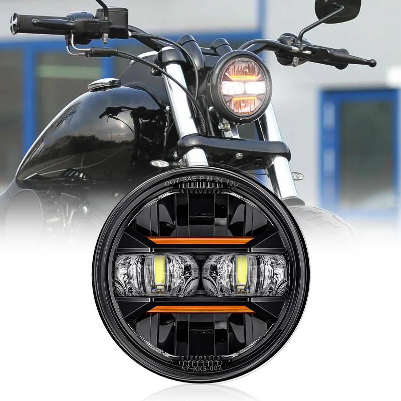Universele Auto Motor 5.75 Inc - Universal Motorcycle Led Headlight Projector recensie en prijs